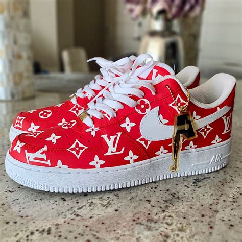 nike af1 supreme x lv|supreme af1 price.